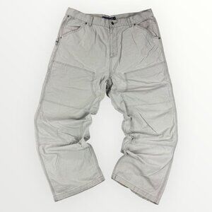 Vintage Nautica Jeans Mens Double Knee Y2K Carpenter Canvas Pants Cargo Casual